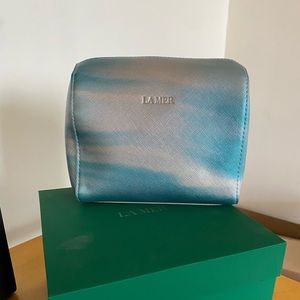 La Mer makeup bag